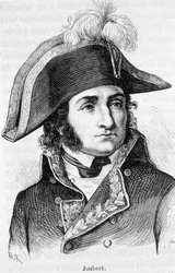 ノーヴィの戦いで戦死したフランスの将軍、バルテルミー・カトリーヌ・ジュベール（1769-1799）の肖像。