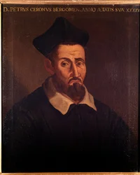 イタリアの音楽理論家、歌手、司祭であるドメニコ・ピエトロ・セロンの肖像（絵画