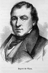 フランスの政治家デュポン・ド・レウレの肖像（1767～1855年