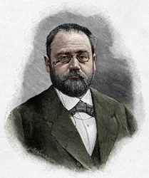 エミール・ゾラ（1840-1902）の肖像