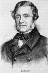 Fitz Roy James Henry Somerset, first Baron Raglan (Lord Raglan)の肖像。