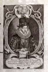 フランシス・ベーコン（1561-1626）の肖像。