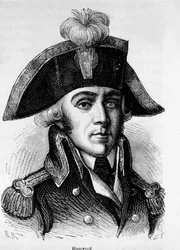 フランス革命家フランソワ・ハンリオ（1761-1794）の肖像
