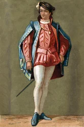 フランス王フランソワ2世（1544年～1560年）の肖像。