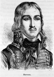 フランソワ・セヴェラン・デグラヴィエ・マルソー（1769-1796）の肖像。