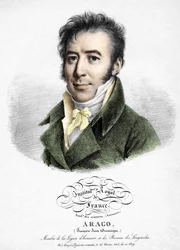 フランソワ・アラゴの肖像。(1786-1853)