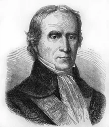 フランソワ・バルベ・マルボワの肖像。1745年～1837年、アメリカの領事、サント・ドミンゴの公使。1866年のエングレーヴィング。