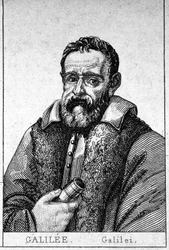 Galileo Galilei dit Galilee（1564 - 1642）の肖像。
