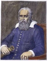 Galileo Galilei dit Galileo（1564 - 1642）の肖像。