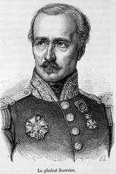 フランシアード・フルルス・デュヴィヴィエ将軍（1794-1848）の肖像。