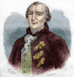 フランスの博物学者・作家であるジョルジュ・ルイ・ビュフォン（1707-1788）の肖像。