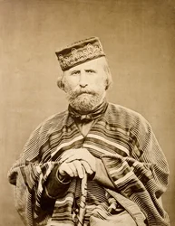 ジュゼッペ・ガリバルディ（1807-1882）の肖像 1865年