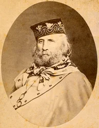 ジュゼッペ・ガリバルディ（1807-1882）の肖像 1875年