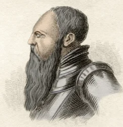 スウェーデン王グスタフ1世（グスタフ・ヴァーサ）の肖像（1496～1560年）。
