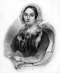 ドイツの歌手、ヘンリエッテ・ソンタグ（1806-1854）の肖像。