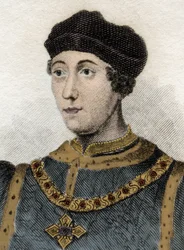 イングランド王ヘンリー6世（1421-1471）の肖像。