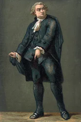 ミラボー伯爵（1749-1791）のオノレ・ガブリエル（Honore-Gabriel）・リケティの肖像。