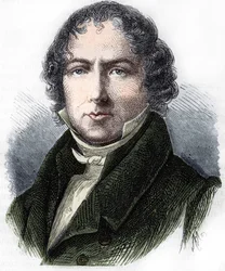 フランスの化学者、ジャン＝バティスト・ビオ（1744～1862）の肖像。