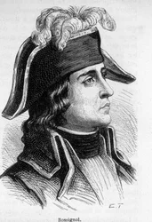 フランスの将軍、ジャン・アントワーヌ・ロシニョール（1759-1868）の肖像。