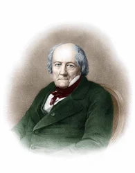 フランスの化学者、ジャン・バティスト・ビオ（1744～1862）の肖像。