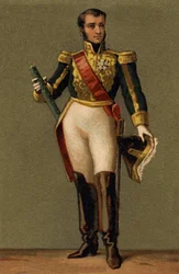 モンテベロ公爵ジャン・ランヌ（1769 - 1809）の肖像。19世紀のクロモリトグラフ。