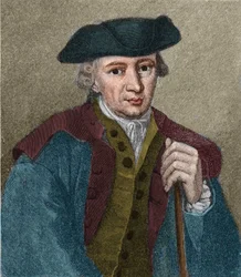 ドイツの哲学者・作家であるJohann Georg Hamann (1730-1788)の肖像。
