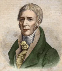 洗礼者ヨハネ（Jean-Baptiste）ラマルク（1744-1829）の肖像。