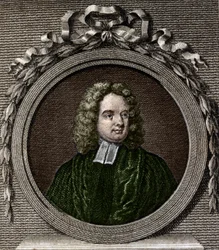 ジョナサン・スウィフトの肖像。アイルランドの作家（1667年～1745年）。