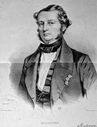 ジョセフ・フランソワ・マルゴーニュ（1806-1865）の肖像