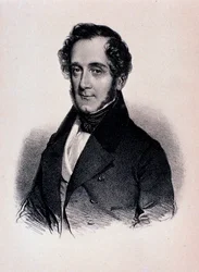 Joseph Maysederの肖像（リトグラフ