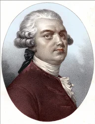 レカインの肖像（アンリ・ルイ・カイン（Henri-Louis Le Cain）（1729-1778））。