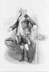 ブーゲンヴィル伯爵ルイ・アントワーヌ（1729-1811）の肖像。