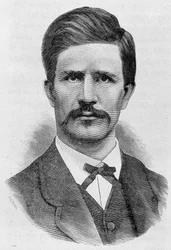 ルイ・ロッセル（1844-1871）の肖像。19世紀末、H.Martinの「Histoire de France」に掲載されたエングレーヴィング。