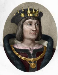 ルイ12世の肖像。1462-1515年のフランス王。