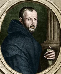 ミニマムファーザー修道会のマリン・メルセンヌ（1588 - 1648）の肖像