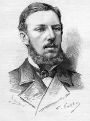 1888年にパリを訪れたオスカー・アウグスト（ゴートラン公爵、1859-1953年）の肖像。