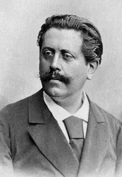 フランスのジャーナリスト・政治家であるPaul Granier de Cassagnac（1842-1904）の肖像。