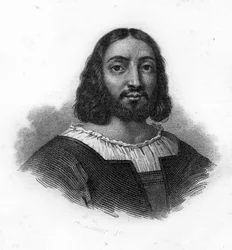 ラファエロ（ラファエロ・サンツィオ）の肖像（1483〜1520年） 19世紀のエングレーヴィング