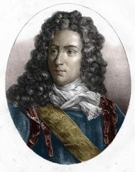 Rene Duguay Trouin (Duguay-Trouin) (Rene Trouin du Gue dit) (1673-1736)、フランスの船乗りの肖像。