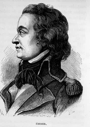 フランスの作家であり将軍であったロンサン（1752-1794）の肖像。