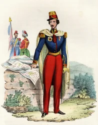 トーマス・ロベール・ブジョー（1784-1849）の肖像。Storia d