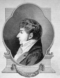 トム・スーヴィルの肖像（カレドニアの民間船員、1777年～1839年） - 「Les Contemporains」に掲載、19世紀後半。