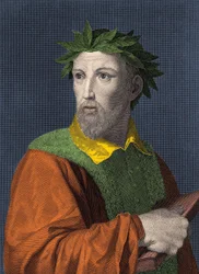 ミュープと呼ばれたトルカート・タッソの肖像（1544～1595年）イタリアの詩人