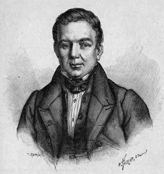 フランスの教授であり政治家であったヴィルマンの肖像（1790～1870年