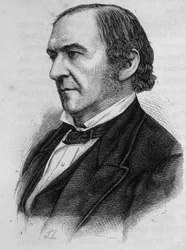 William Ewart Gladstoneの肖像。イギリスの政治家（1809年～1898年）。