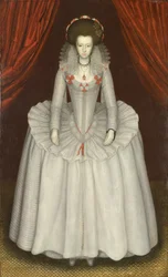 女性の肖像、おそらくアン・フィンチ、トワイスデン夫人 (1574-1638)