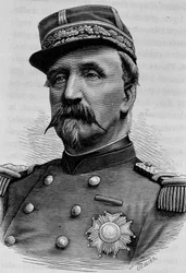 オマール公爵（シャルル・ド・ロレーヌ）（1822〜1897年）の肖像。19世紀末、H.Martinの「Histoire de France」に掲載されたエングレーヴィング。