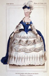 オルレアン王女マリー・ルイーズ・アデレード（1698～1743年）。