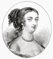 Rachel Wriothesley, Lady Russell, C. 1636 - 1723. イギリスの貴婦人、相続人、作家。 私たち自身の国から 1898年出版 ©UIG/Leemage