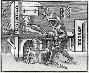 ウィリアム・ギルバート（またはウィリアム・ギルベルデ）による1600年の作品「De Magnete, Magneticisque Corporibus, et de Magno Magnete Tellure」（または磁気と磁性体、地球の大磁石）のエングレーヴィングを再現したもの。